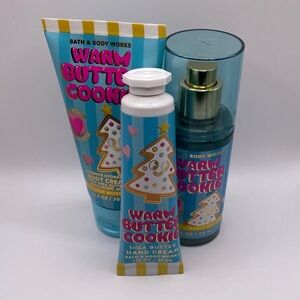 Bath & Body Works Warm Cookie Butter Mini Set